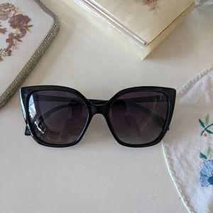 Polaroid black cat eye sunglasses